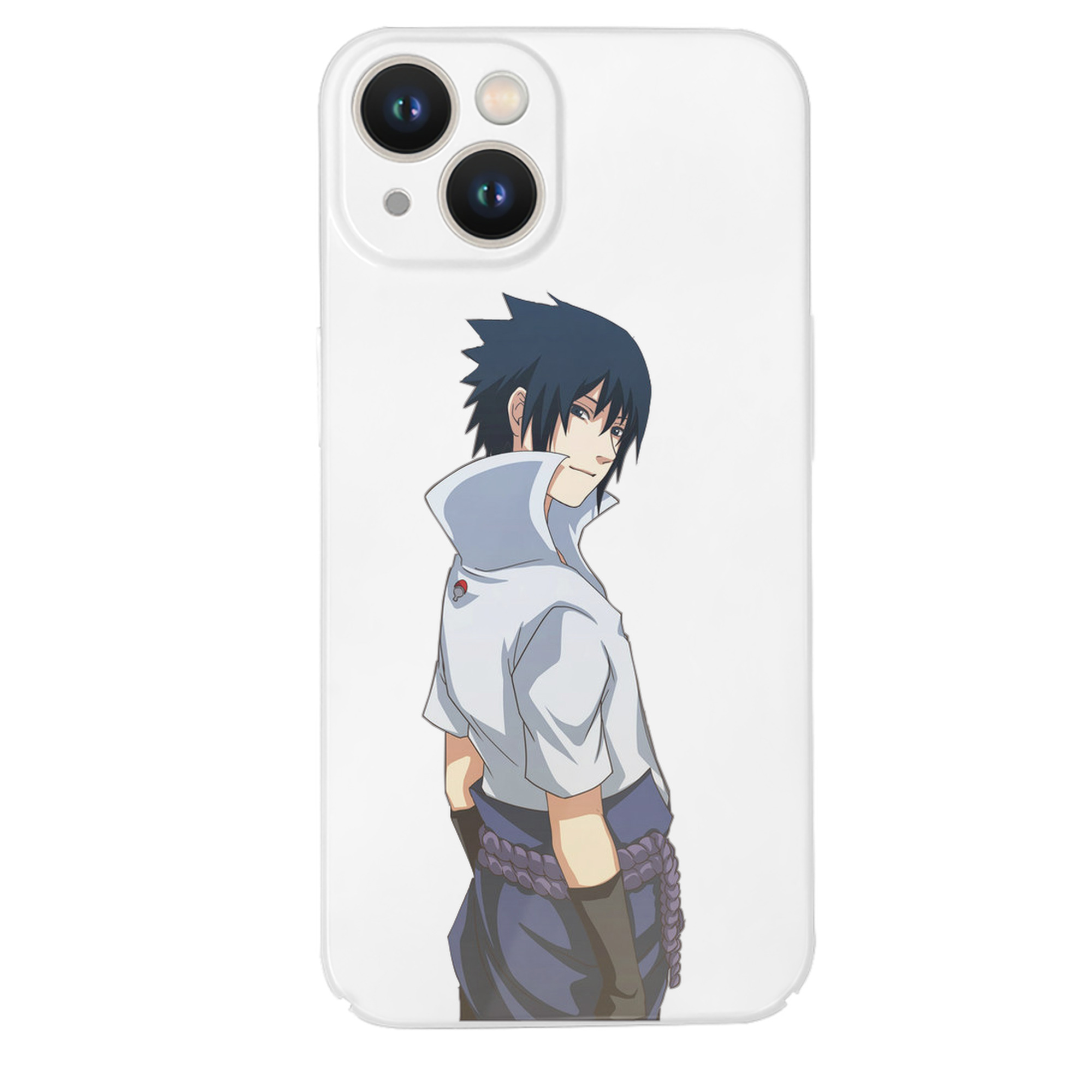 （画像用） NARUTO -ナルト- うちは サスケ Uchiha Sasuke 【iPhone 14シリーズ対応】ハードケース